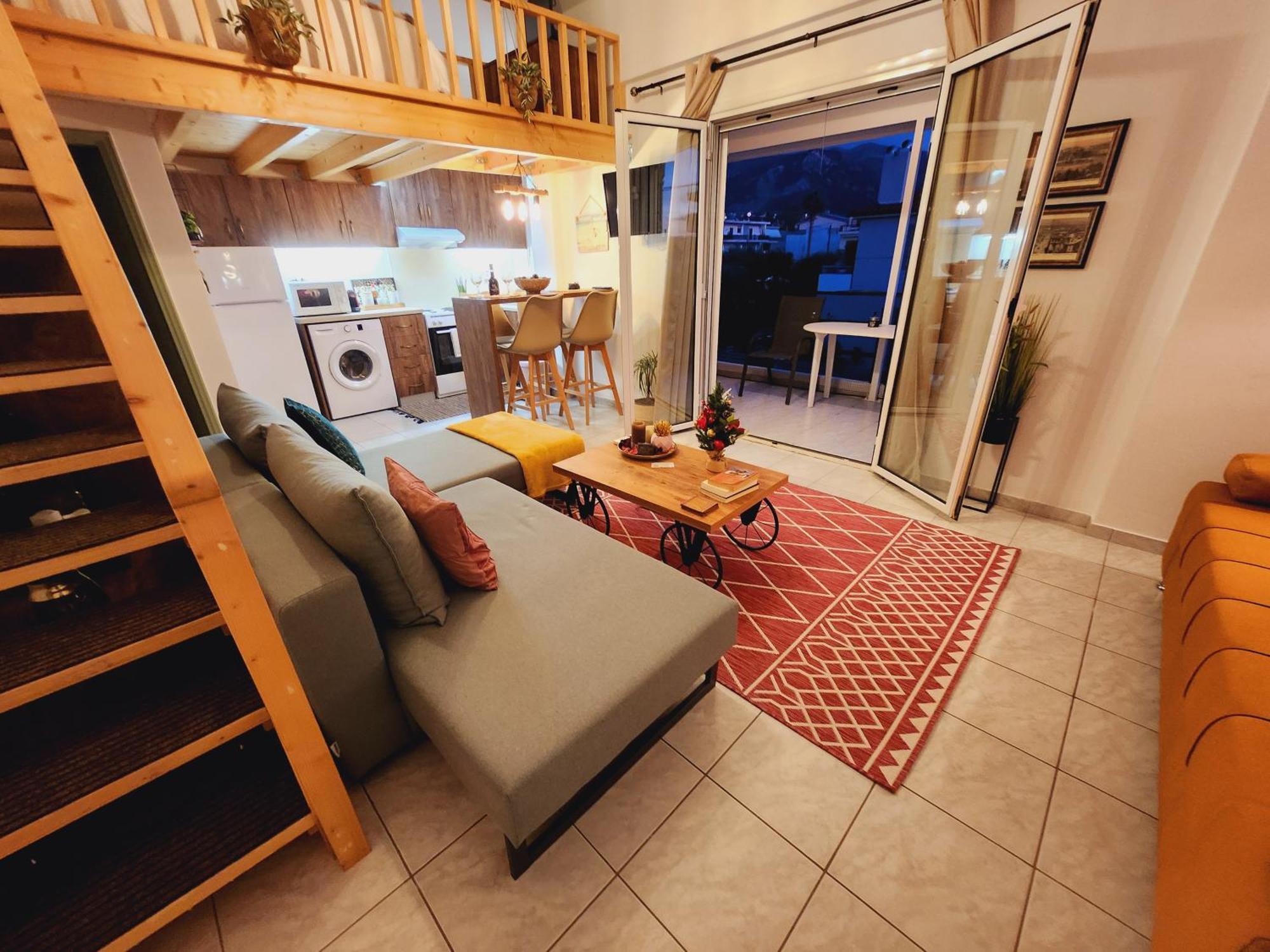 Luxury Loft Apartment Vivian Патра Екстериор снимка